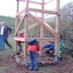 Befüllen der unteren Etage