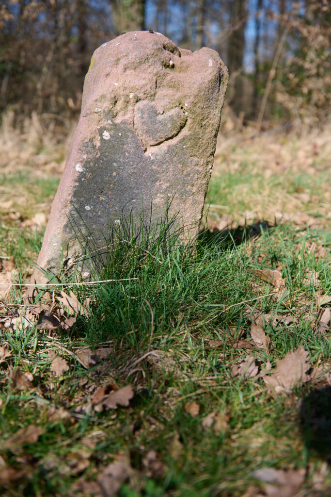 Grenzsteine mit Herz